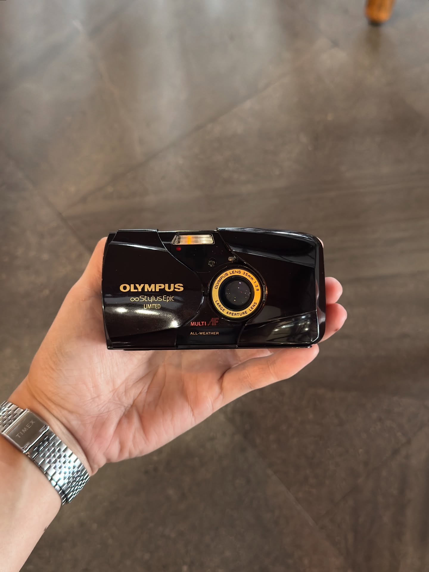 Pocket camera closeup